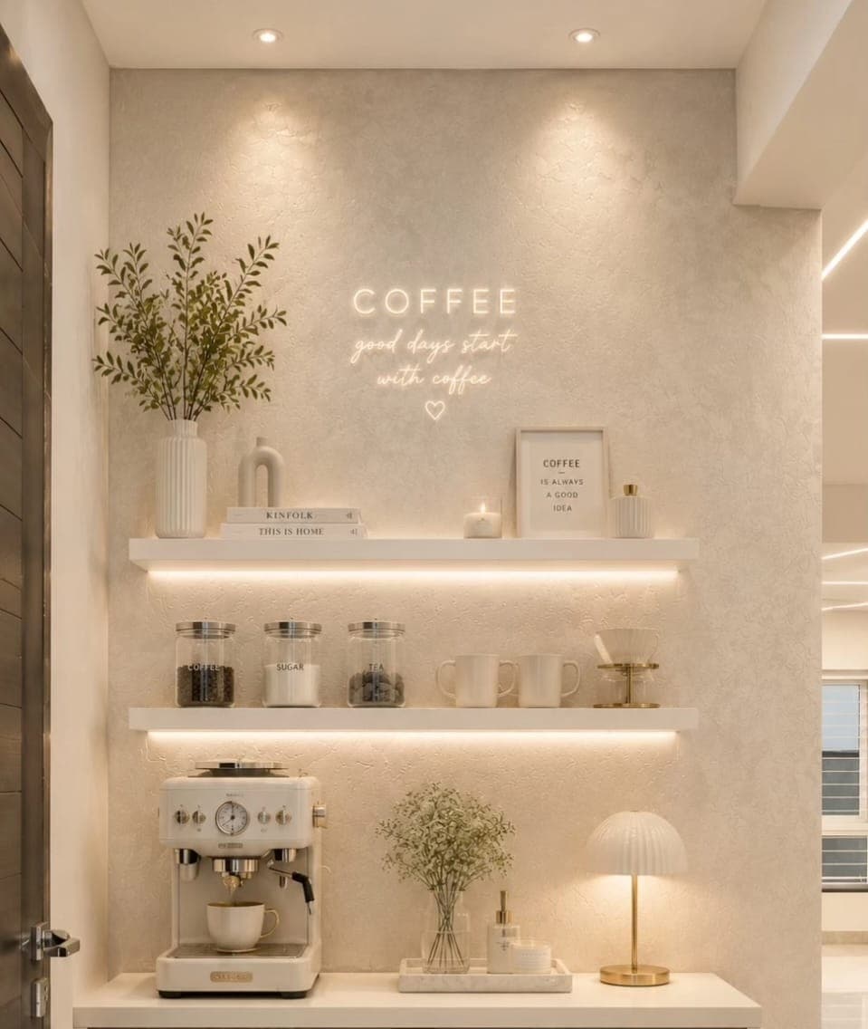 Contemporary Coffee Nook