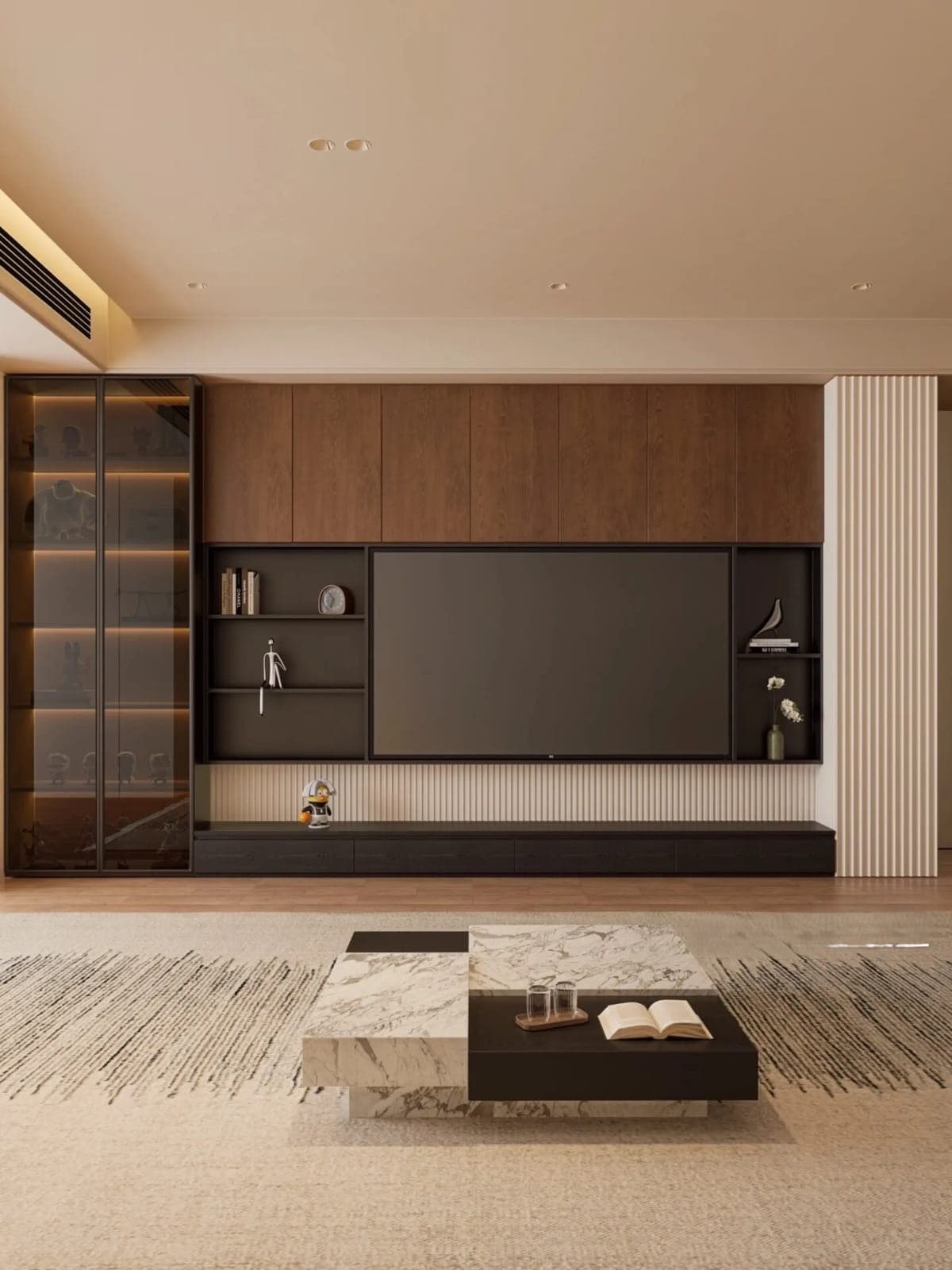 TV Room Media Wall 14
