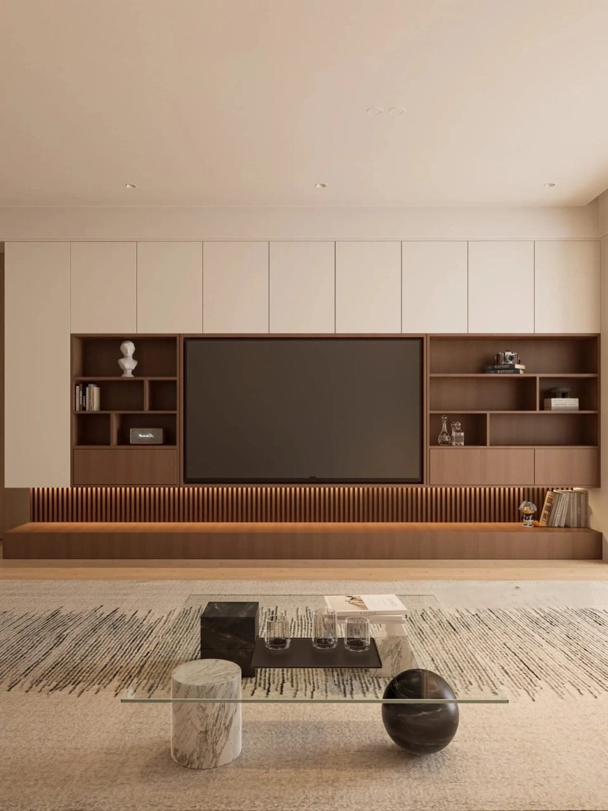TV Room Media Wall 15