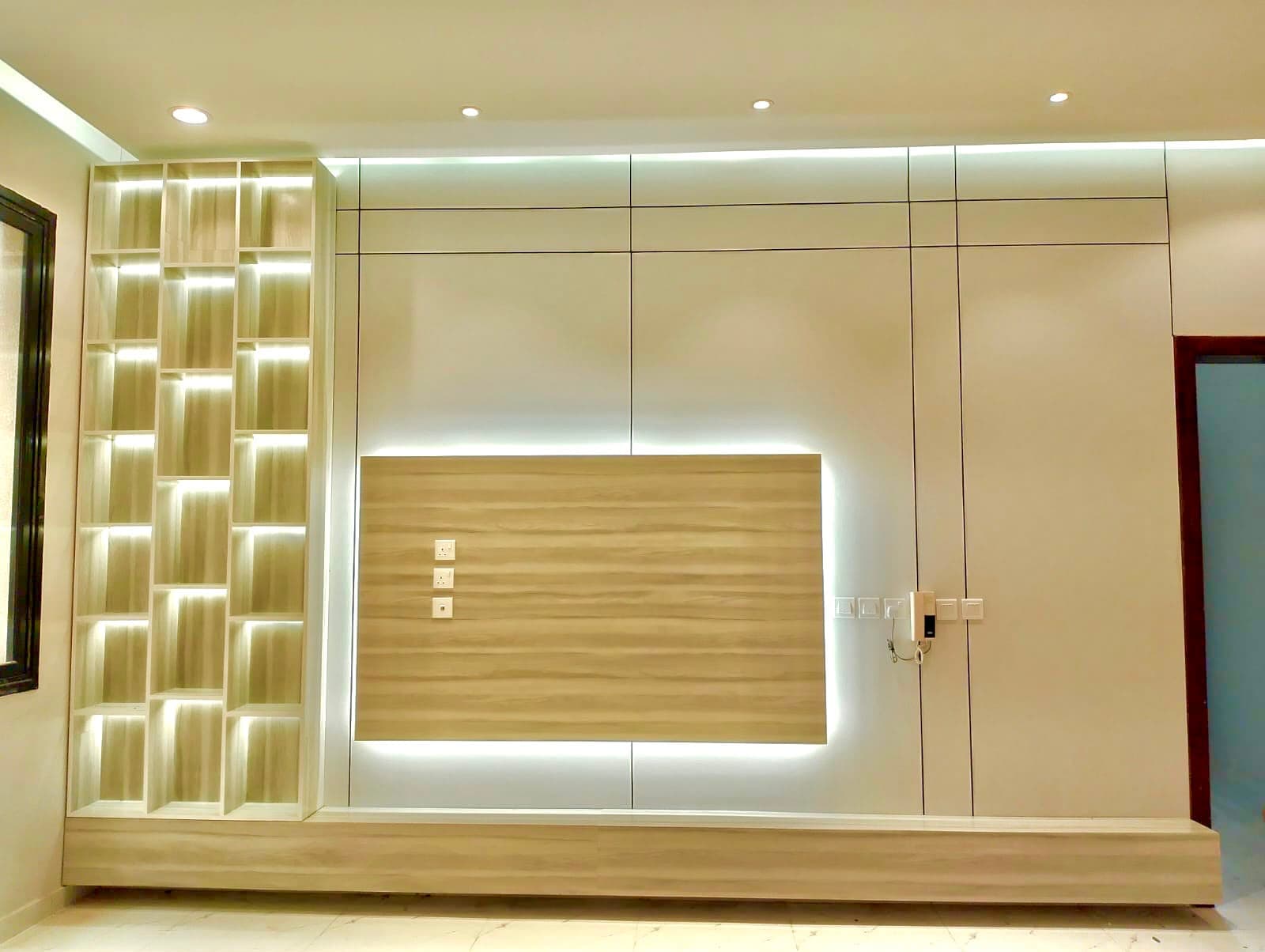 TV Room Media Wall 17