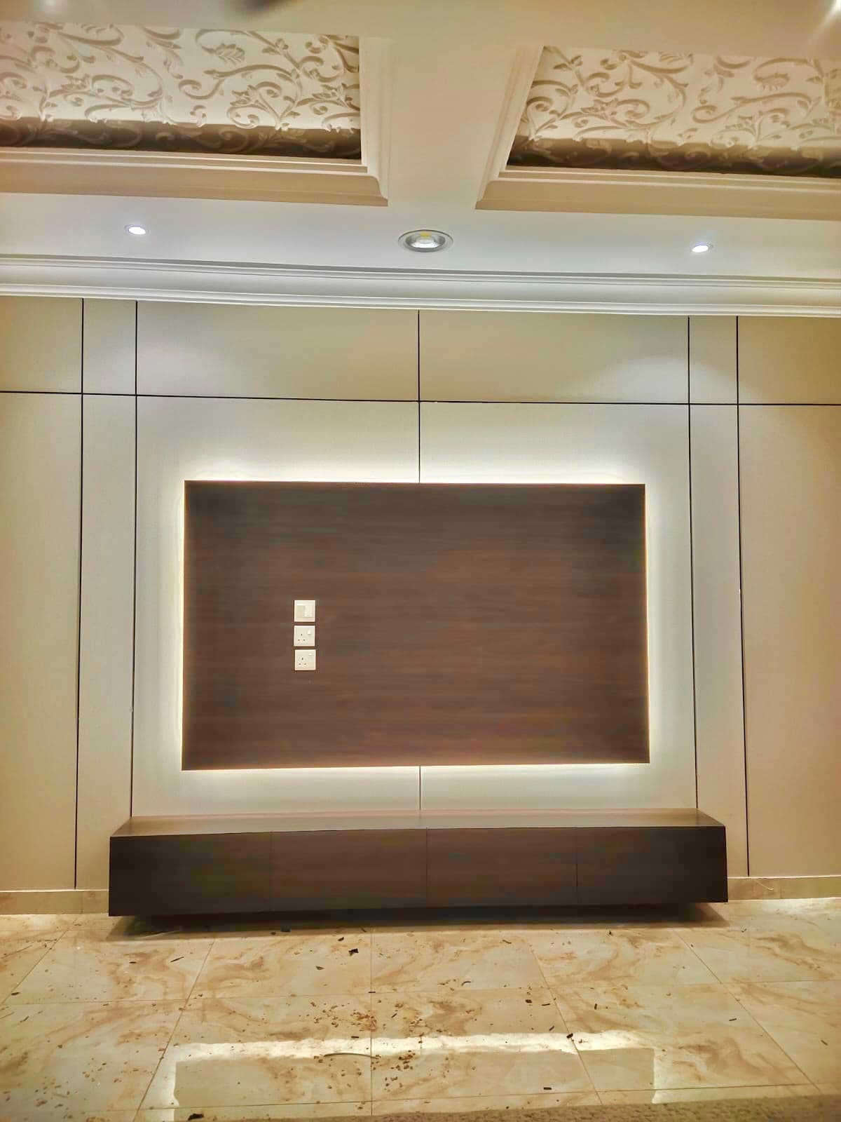 TV Room Media Wall 18