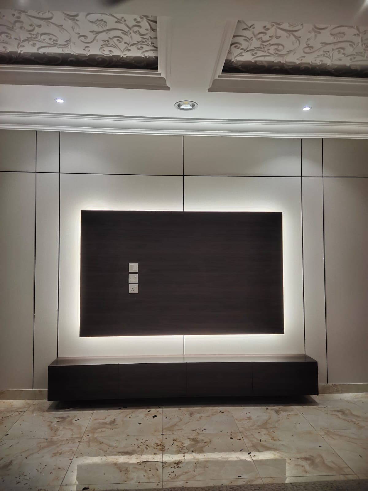 TV Room Media Wall 2