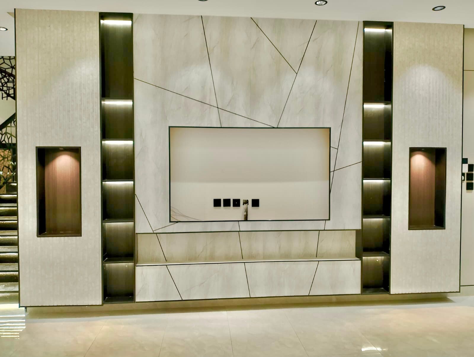 TV Room Media Wall 21