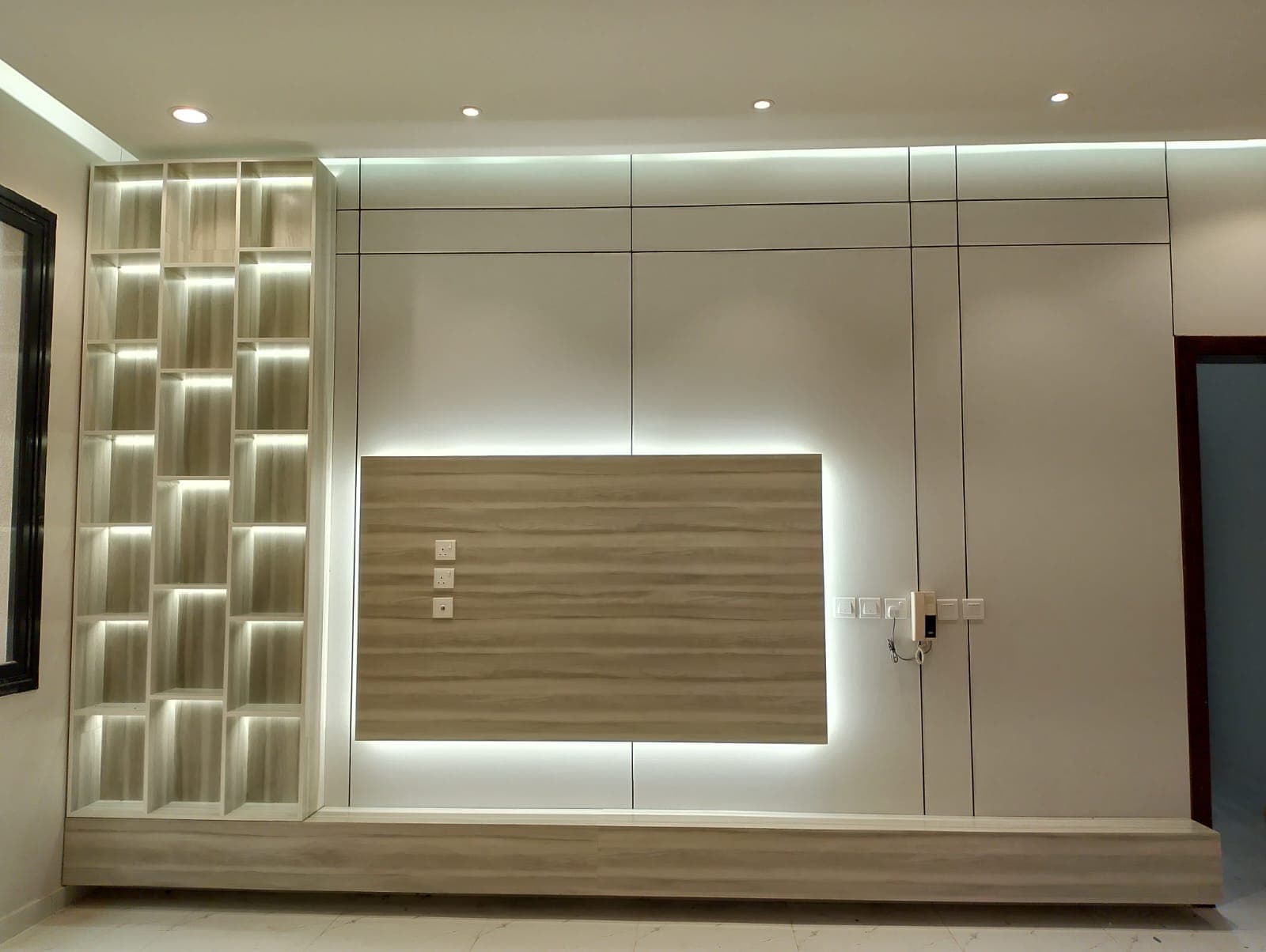 TV Room Media Wall 4
