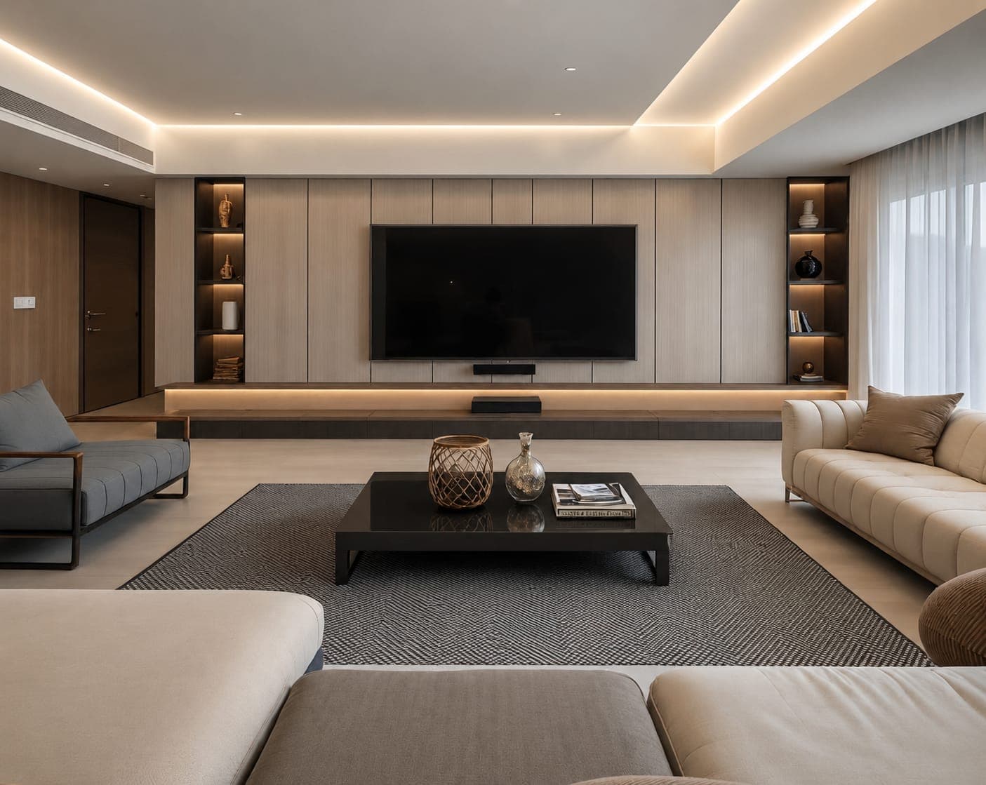 TV Room Media Wall 5