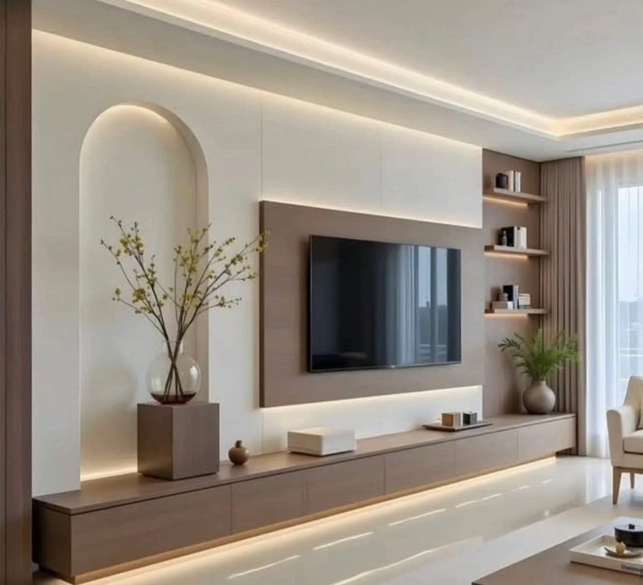 TV Room Media Wall 6